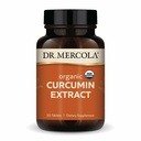 Dr. Mercola extrait de Curcumine biologique, 30 portions (30 comprimés), supplément alimentaire, non-OGM, certifié USDA biologique