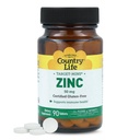 Pays Vie Cible-Mins Zinc 50 mg 90 Comprimés - Suppléments de zinc pour la santé immunitaire - Zinc 50mg - Zinc Support