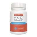 15 Day Cleanse Gut Support, Détox pour les femmes et les hommes avec Senna, Cascara Sagrada, Psyllium Husk et Probiotique, 15 Capsules
