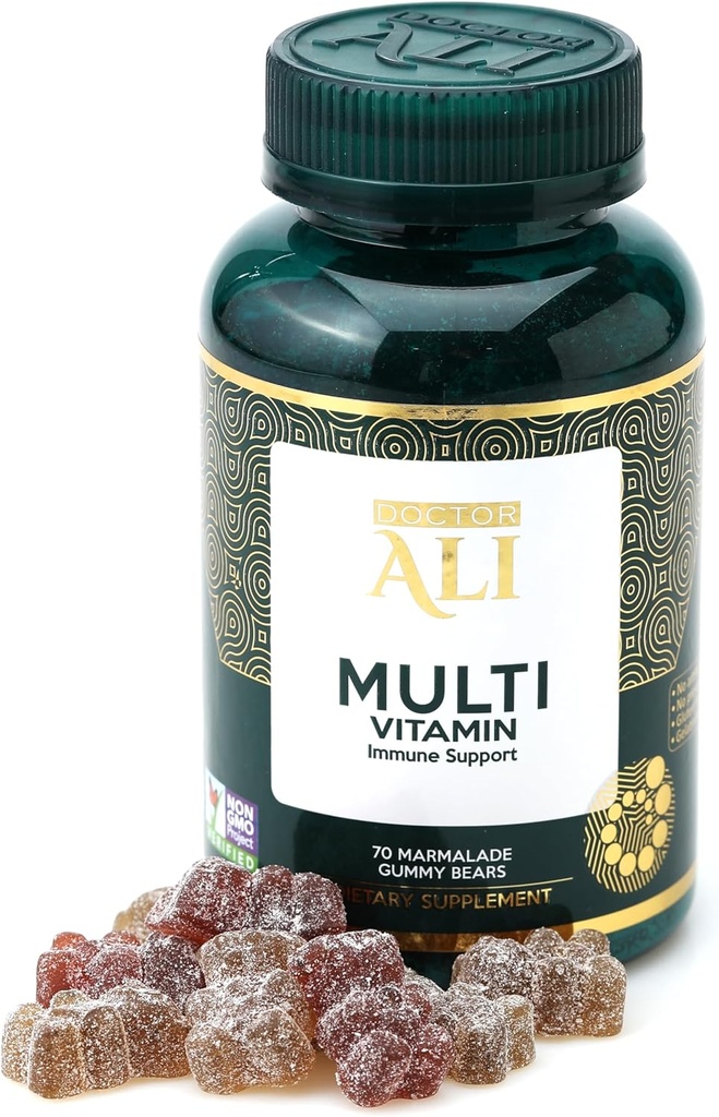 Doctor ALI Natural Multivitamine Gummies 