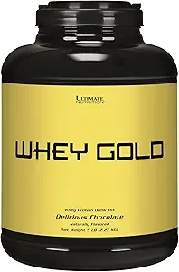 Ultimate Nutrition Whey Gold Protein Powder met 20 gram eiwit en aminozuren voor maximale spiergroei en herstel, 67 porties, chocolade