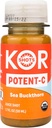KOR Shots Sea Buckthorn en Baobab Shot - 1,7 Fl Oz - Potent C - Superfoods Vitamine C Shot - USDA Certified Organic