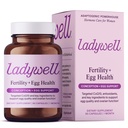 Ladywell Vruchtbaarheid + Egg Health Fertiliteitsondersteuning Ovarian Health, Egg Quality, Ovulatie & Concept Wellness Support 