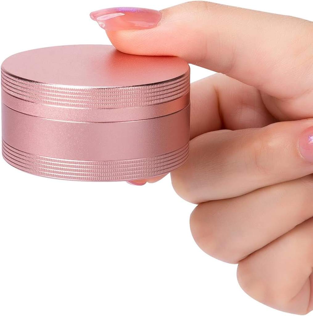 Draagbare Pill Box Pill Case dagelijks - Waterdichte enkele metalen pil Container voor zaktas, Aluminium Legering Ronde dagelijkse geneeskunde Organisator om vitamines te houden, Visolie, Medicine Medium Size