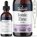 Per Se Labs Ionic Zink Liquid - 10 mg hoge Absorptie 240 Serves Liquid Zink Drops voor volwassenen - Immuun Ondersteuning Huidverzorging Zink Supplementen - Vegan Zinksulfaat Antioxidant Dieetsupplement - 2 Oz
