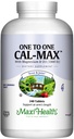 Maxi Health 500 mg Calciumsupplement met vitamine D3 (1000 IE) en Magnesium (500 mg) - Bot, tanden en gezamenlijke ondersteuning voor mannen en vrouwen - 240 tabletten