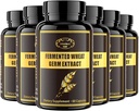 Suppléments de spermidine - Capsules d'extrait de germe de blé de 1000mg Formule de Potent avec 10mg de spermidine et de zinc supérieur pour l'antioxydant, le renouvellement cellulaire, le système immunitaire et augmente l'énergie 360 Capsules (6 bouteilles)