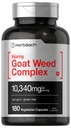 Horbäach Horny Goat Complex (complexe de mauvaises herbes) 180 Capsules De formule végétarienne, sans OGM et sans gluten avec Tribulus, Maca, Yohimbe et L-Arginine