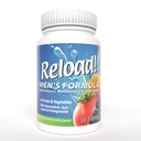 Herladen! voor mannen, alle natuurlijke, multivitamine, multiminerale, en antioxidant, met 24 groenten en fruit! 1 maand voorraad.