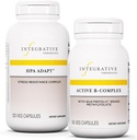 Integrative Therapeutics Bundel met Active B-complex, 60 capsules & HPA Adapt, 120 Vegan Capsules - Active B-complex ter ondersteuning van het energiemetabolisme - HPA Adapt to Support Healthy Stress Response