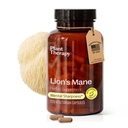Plant Therapie Lion's Mane Mushroom Supplement Capsules geproduceerd in USA 4 maand Supply ondersteunt hersenen gezondheid, geestelijke helderheid en geheugen supplementen voor vrouwen & mannen 120 Vegetarische Capsule