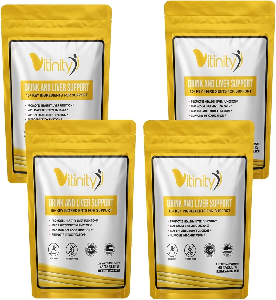 Supplément de soutien contre les boissons 15+Ingrédients clés pour le soutien de la rage,Liver Health,Kudzu, Thistle de lait,Saint Basilic,DHM,Tout nettoyage naturel,réduction progressive,comprimés de réapprovisionnement nutritionnel(60 jours)