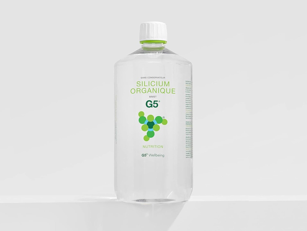 G5 Biologische Silicon Liquid Novel Food Supplement 4 X 1L
