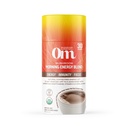 Om Mushroom Superfood Morning Energy Blend Mushroom Powder Drink, 8,47 Ounce Canister, Koffie Gratis Energie Drink met Cordyceps, Vitamine D2, Agaricus Bisporus, Lion's Mane, Rhodiola, en Turkije staart