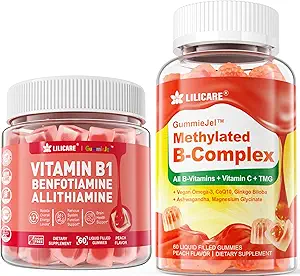 Vitamine B Complex Gevulde Gummies+Vitamine B1 Gummies