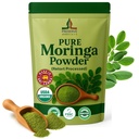 Pure Moringa Powder Retort Verwerkt Oleifera Moringa Leaf Powder  Pure Super Green Food, 113g.