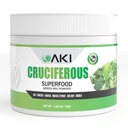 AKI Crucifered Superfood Green Mix Powder - Gemaakt van Kale, Broccoli, Brussel Spruitjes, Kool - Verpakt met essentiële Phytonutriënten en Vitaminen ((5.3oz/150g))