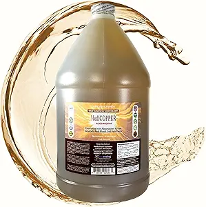 True Colloïdale Koper Dieetsupplement - 1 US Gallon in Opaque BPA-Free Plastic Jug