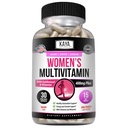Kaya Naturals Vrouwen Multivitamine, Overall Healthy Antioxidant, en Immune Support, Vitaminen A, D, C, E, Biotine, Foliumzuur, & Multi-Mineraal, Energie & Metabolisme Vitamine Supplement 30 Tel.