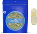 Capsulin Saffloer Gekleurd Formaat 00 Lege Vegan Capsules Geel/geel - 1000 Telling - Vegetarische Lege Pill Capsules - DIY Plantaardige Capsule Filling - Veggie Pill Capsules - Kosher en Halal Gecertificeerd