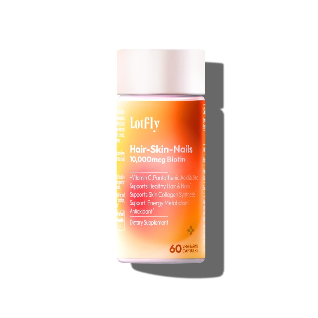 Biotin 10000 mcg met zinkvitamine C & Calcium Pantothenate 