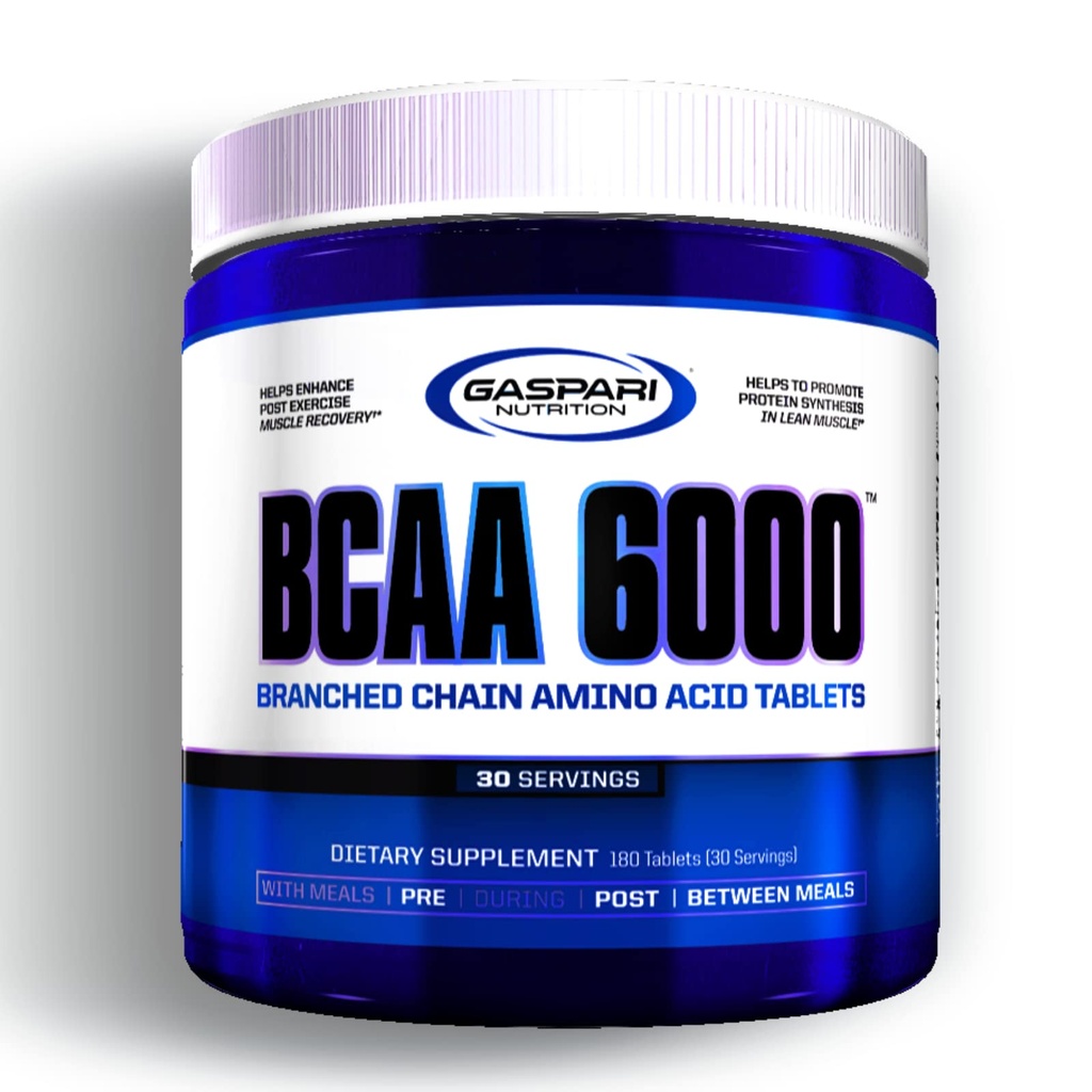 Gaspari Nutrition AminoMax 8000, Acides aminés avancés pour la récupération, la croissance et l'endurance musculaires - Créatine, Leucine, Taurine et BCAA (325 comprimés)