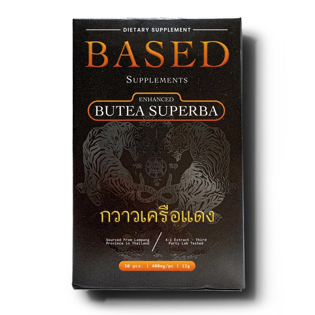 Op basis van supplementen Butea Superba Extract - Traditionele Thaise kruiden voor de vitaliteit van mannen, focus & energie - Premium wortelpoeder met natuurlijke flavonoïden