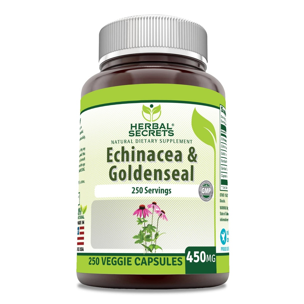 Kruidengeheimen Echinacea & Goldenseal Root Supplement 