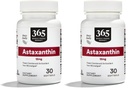 Hele voedselmarkt, Astaxanthine 12mg, 30 kt (verpakking van 2)
