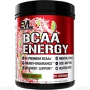 Evlutie EVL BCAA's Aminozuren Poeder - BCAA Energy Pre Workout Poeder voor spierherstel Lean Growth and Endurance - Rehydraterende Post Workout Herstel Drank met natuurlijke cafeïne - Cherry Limeade
