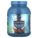 Vega All in One Nutrition Organic - 20g Plant-Based Pea Protein, Chocolade, 42 Servings, Vitaminen A & C, Probiotica, Groenen, Vegan, Keto, Glutenvrij, 61.8oz (Verpakking mei Vary)