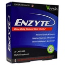 Enzyte® Natural Male Vitality Support (en anglais seulement) Supplément quotidien pour la santé des hommes avec Ginseng asiatique, Ginkgo Biloba, Graines de raisin, Epimedium, Muira Puama - 30 capsules, 30 jours d'approvisionnement