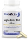 Patient Un Acide alpha lipoïque (ALA) 600 mg Un supplément antioxydant pour soutenir la santé des nerfs et du foie