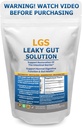 Leaky Gut Repair w/L Glutamine & Prebiotica- Gut Restore, Leaky Gut Health Powder- Leaky Gut Repair Supplements for IBS, Digestief Restauratie & Gut Lining Support- Inclusief Guthealth Assist Book