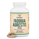 Fadogia Agrestis 600 mg per portie (180 capsules) Krachtig extract ter ondersteuning van atletische prestaties (Getest door derden, niet-GMO, veganistisch, glutenvrij) door dubbel hout