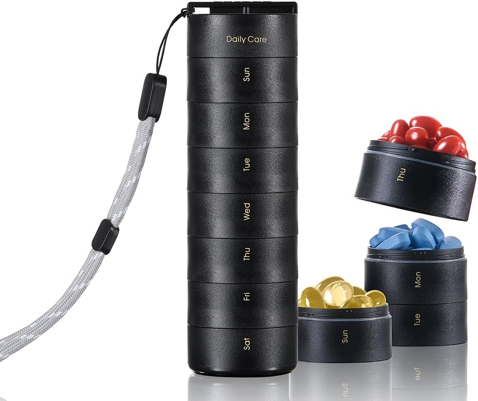 Ankomn Travel Vitamin Organizer 