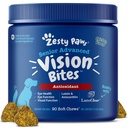 Zesty Paws Eye Supplement voor honden - Vision Support met antioxidanten & Omega 3 vetzuren - 90 Kauwen