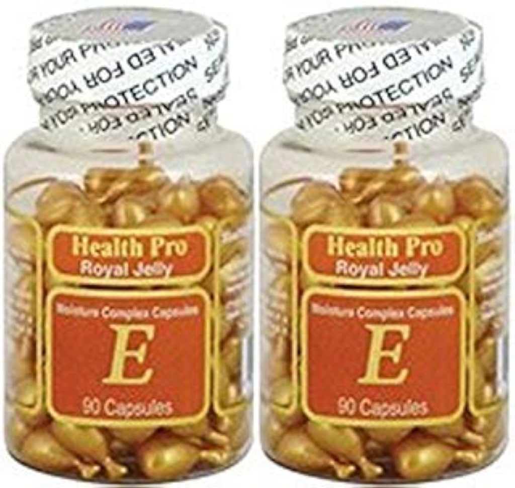 NU-gezondheid Vitamine E huidolie Royal Jelly, 90 Softgels (verpakking van 2)