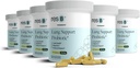 resbiotic resB Lung Support Probiotic Supplement - Long Health Supplement voor Rokers, Gut Health, Immuun Support, Respiratory Care, Holy Basil, Kurkuma, Klinisch Trialed - 360 Capsules (6 flessen)