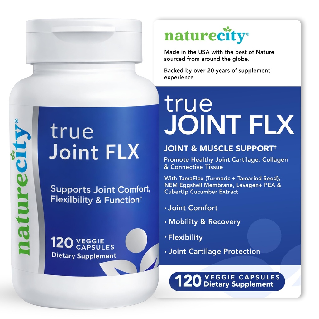 NatureCity True-Joint FLX Joint Supplement Formula (120 capsules)