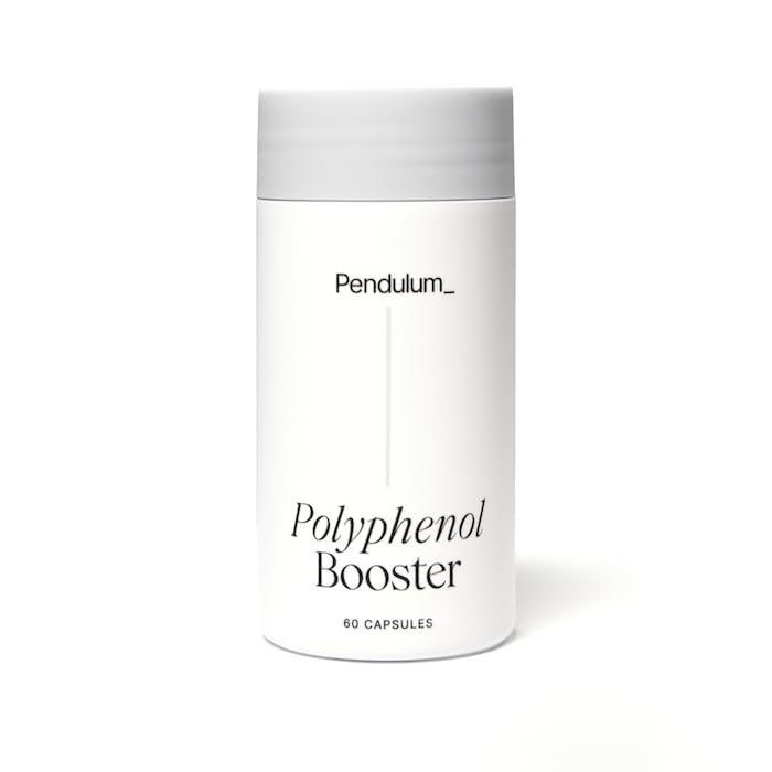 Pendulum Polyfenol Booster, Antioxidant van Superfoods, Beneficial Plant Compounds voor goede gezondheid, helpt Boost Akkermansia Muciniphila voor mannen en vrouwen (60 capsules, 1-pack)