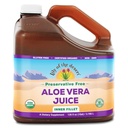 Lily of the Desert Aloë Vera Juice - Biologische, conserveringsvrije binnen Fillet Aloë Vera Drink met natuurlijke spijsverteringsenzymen voor Gut Health, Maagrelief, Wellness, Glowing Skin, 128 Fl Oz