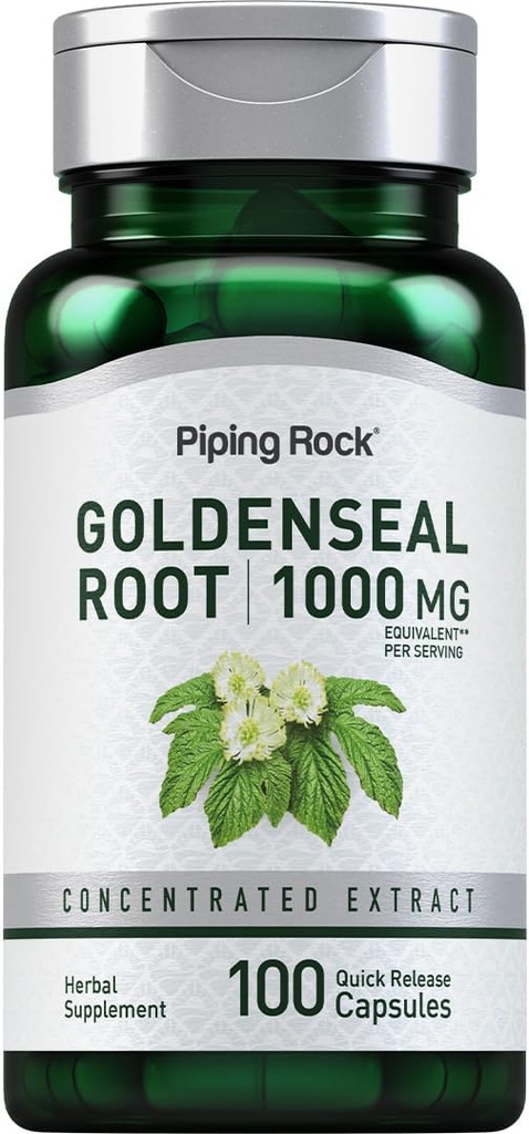 Piping Rock Goldenseal Root Capsules 