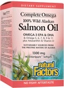 NATUURLIJKE FACTOREN Wild Alask Salmon Oil, 90 CT
