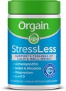 Orgain StressLess, Vegan Stress Relief Supplement - Blend van Magnesium, Lemon Balm, GABA, 5 HTP, Rhodiola Rosea, Ashwagandha en kamille, Glutenvrij, Doctor Formuled - 90 Tellen, 30 Dagen Levering