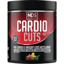 Cardio Cuts NDS Nutrition 4.0 Pre Workout Supplement - Advanced Weight Loss and Pre Cardio Formula with L-Carnitine, CLA, MCTs, L-Glutamine, and Safflower Oil - Gummy Rush (40 Servings)
