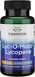 Swanson Supersterk LYC-O-Mato Lycopeen 40 Milligrammen 60 Sgels