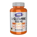 NOW Foods Sports Nutrition, L-Glutamine, Dubbele sterkte 1000 mg, Aminozuur, 120 Veg Capsules