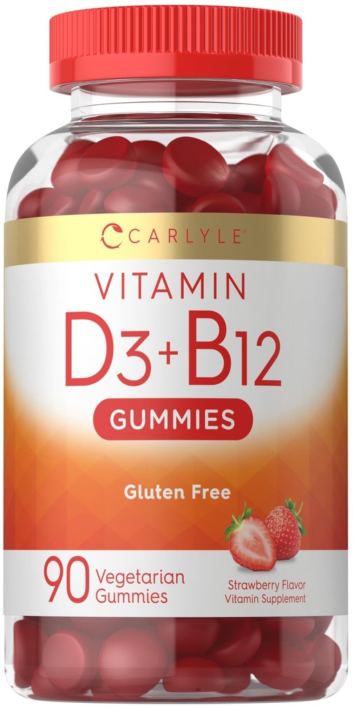 Carlyle Vitamine D3 + B12 Complex Gummies 