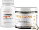Meno & Hormonal Support Supplementen - Menopauze Hormonal Balance for Women (60 Caps) & Hormone Balance Supplement for Women, PMS Support Supplement (60 Caps), 2 items